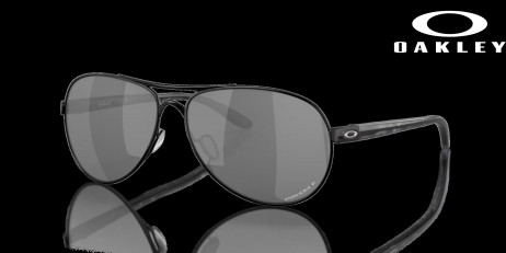 Oakley Feedback Prizm Black Polarized Lenses Polished Black Frame Sunglasses