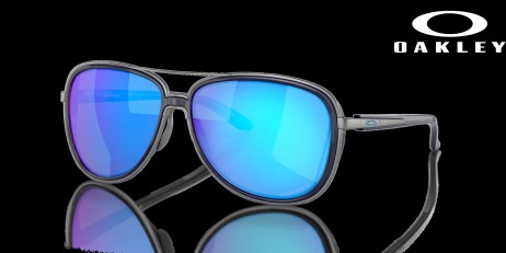 Oakley Split Time Prizm Sapphire Polarized Lenses Navy Frame Sunglasses