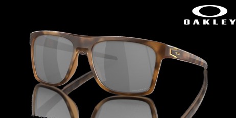 Oakley Leffingwell Prizm Black Polarized Lenses Matte Brown Tortoise Frame Sunglasses