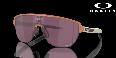 Oakley Corridor (Low Bridge Fit) Chrysalis Collection Prizm Black Lenses Matte Ginger Frame Sunglasses