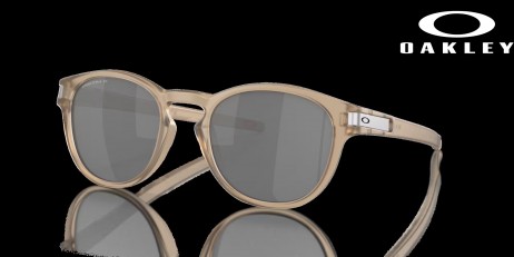 Oakley Latch Introspect Collection Prizm Black Polarized Lenses Matte Sepia Frame Sunglasses