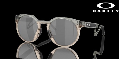 Oakley Damian Lillard Signature Series HSTN Metal Prizm Black Lenses Grey Ink/Sepia Frame Sunglasses
