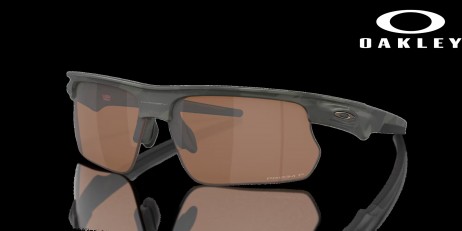 Oakley BiSphaera Prizm Tungsten Polarized Lenses Matte Olive Camo Frame Sunglasses