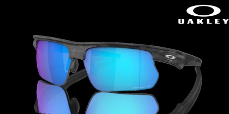 Oakley BiSphaera Prizm Sapphire Polarized Lenses Matte Grey Camo Frame Sunglasses
