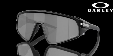 Oakley Latch Panel Prizm Black Lenses Matte Black Frame Sunglasses