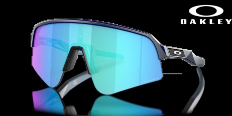 Oakley Sutro Lite Sweep Prizm Sapphire Lenses Matte Navy Frame Sunglasses