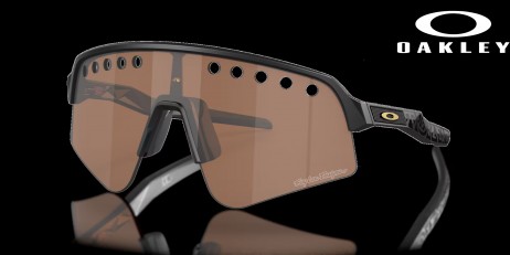 Oakley Sutro Lite Sweep Troy Lee Designs Series Prizm Tungsten Lenses Tld Matte Black Frame Sunglasses