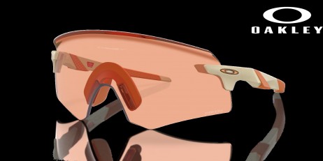 Oakley Encoder Coalesce Collection Prizm Berry Lenses Matte Sand Frame Sunglasses