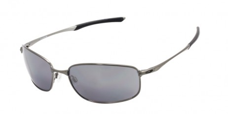 Oakley Men's Taper Gray Frame Gray Lens Rectangular 61mm Sunglasses