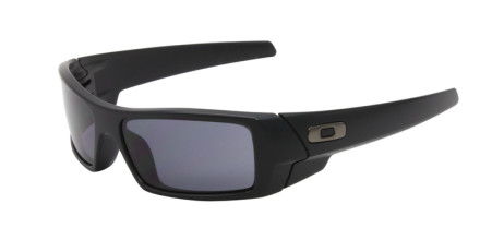 Oakley Men's Gascan Black Frame Gray Lens Rectangular 60mm Sunglasses