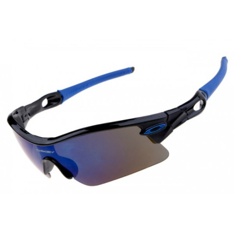 Oakley radar pitch sunglasses black blue