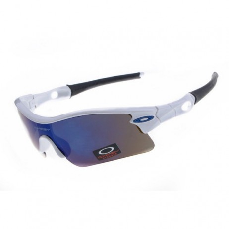 Oakley radar pitch sunglasses white black