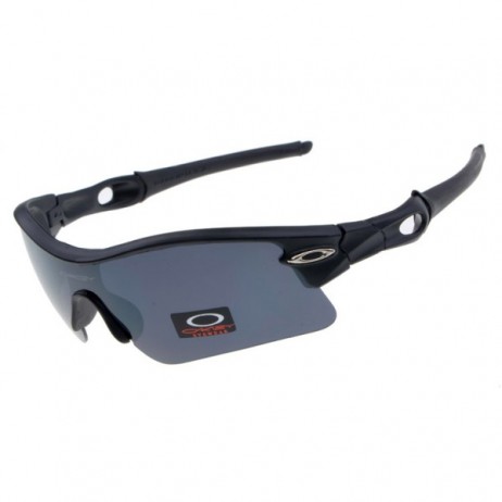 Oakley radar pitch sunglass matte black / black lens