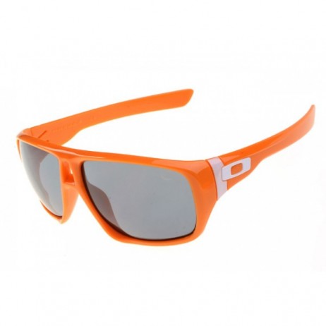 Oakley dispatch sunglass polished orange / gray lens
