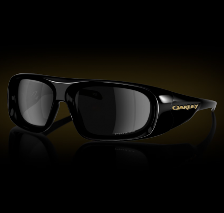 Oakley Belleville Sunglasses Polished Black Frame Prizm Black Lenses