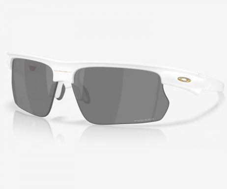 Oakley BiSphaera Players Collection Sunglasses Matte White Frame Prizm Black Lenses