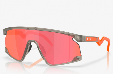 Oakley BXTR Sunglasses Matte Grey Ink Frame Prizm Trail Torch Lenses