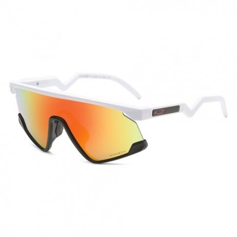 Oakley BXTR Sunglasses OO9280 White Frame Prizm Ruby Lenses