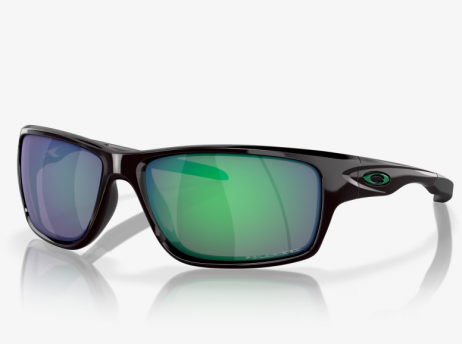 Oakley Canteen Sunglasses Black Ink Frame Jade Iridium Polarized Lenses