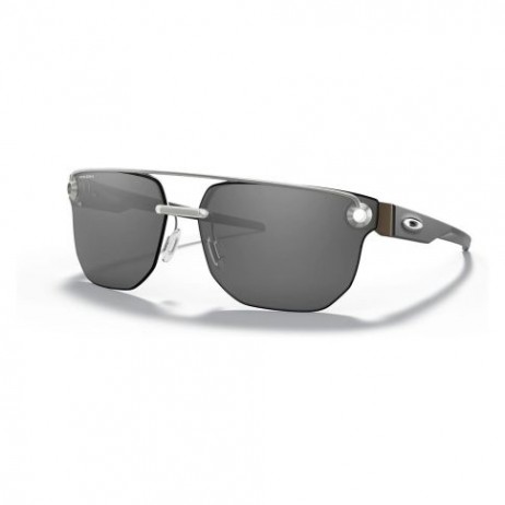 Oakley Chrystl Sunglasses Satin Toast Frame Prizm Grey Lens