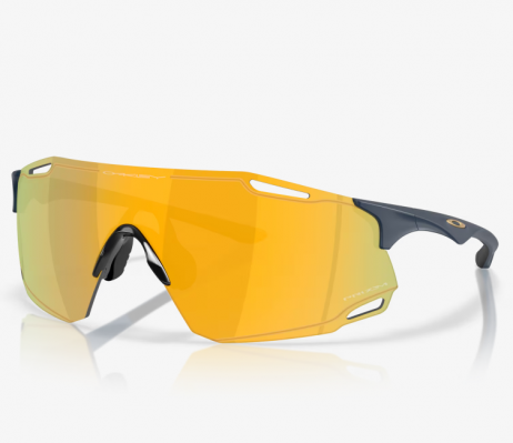 Oakley Cybr Dyno Sunglasses Matte Abyss Frame Prizm 24k Lenses