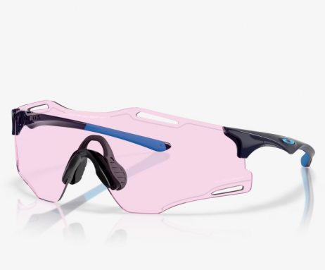 Oakley Cybr Zero Sunglasses Polished Navy Frame Prizm Low Light Lenses