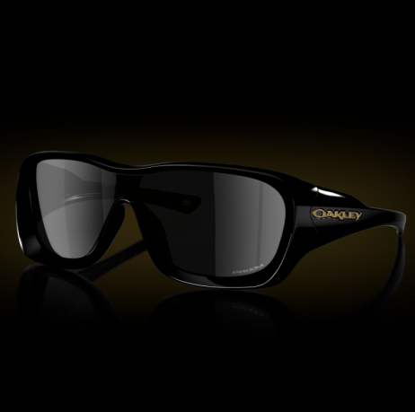 Oakley De La Salle Sunglasses Polished Black Frame Prizm Black Lenses