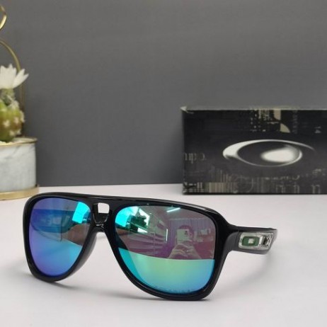 Oakley Dispatch II Sunglasses Polished Black Frame Polarized Sapphire Lenses