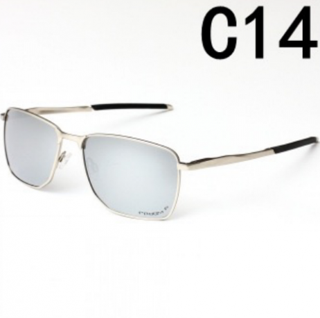 Oakley Ejector Sunglasses Satin Chrome Frame Prizm Silver Lenses