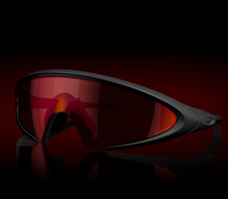 Oakley Ellipse Sunglasses Matte Carbon Frame Prizm Trail Torch Lenses