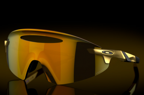 Oakley Encoder Ellipse Sunglasses Gold Frame Prizm 24k Lenses
