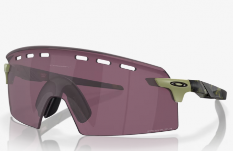 Oakley Encoder Strike Sunglasses Fern Swirl Frame Prizm Road Black Lenses