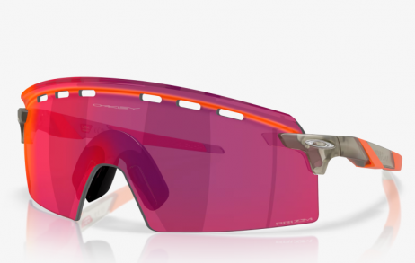 Oakley Encoder Strike Sunglasses Matte Grey Ink Frame Prizm Road Lenses