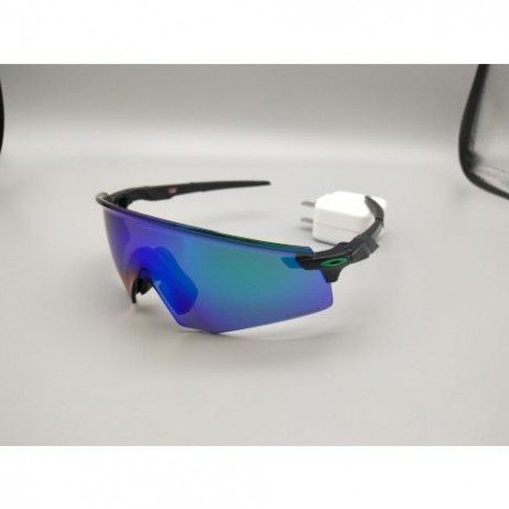 Oakley Encoder Sunglasses OO9471 Black Frame Prizm Blue Lens