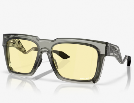 Oakley Enigma Ink Sunglasses Polished Grey Smoke Frame Prizm Gaming™ 2.0 Lenses