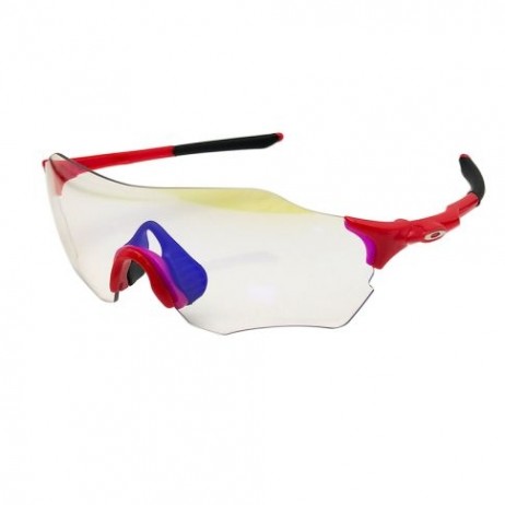 Oakley EVZero Path Sunglasses OO9313 (Low Bridge Fit) Red Frame Prizm Photochromic Lens