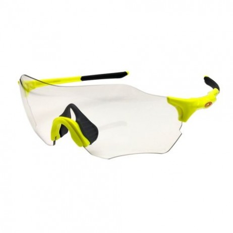 Oakley EVZero Path Sunglasses OO9313 (Low Bridge Fit) Yellow Frame Prizm Clear Lens