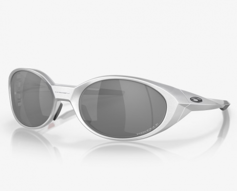 Oakley Eye Jacket™ Redux Sunglasses Silver Frame Prizm Black Polarized Lenses
