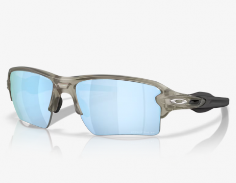 Oakley Flak® 2.0 XL Sunglasses Matte Grey Ink Frame Prizm Deep Water Polarized Lenses