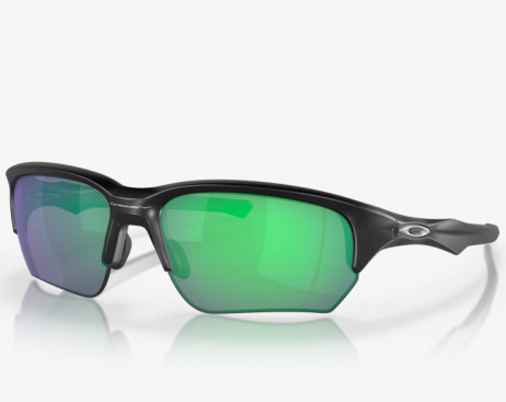 Oakley Flak® Beta Sunglasses Matte Black Frame Jade Iridium Lenses