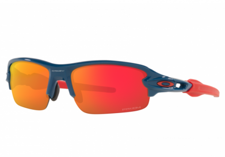 Oakley Flak Sunglasses Poseidon Frame Prizm Ruby Lenses