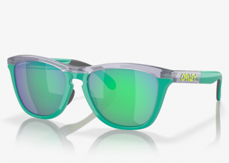 Oakley Frogskins Range Sunglasses Lilac/Celeste Frame Prizm Jade Lenses
