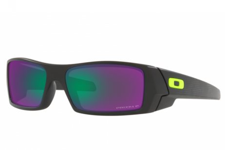 Oakley Gascan Sunglasses Matte Black Frame Prizm Jade Polarized Lenses