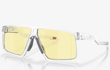 Oakley Helux Gaming Collection Sunglasses Matte Clear Frame Prizm Gaming 2.0 Lenses
