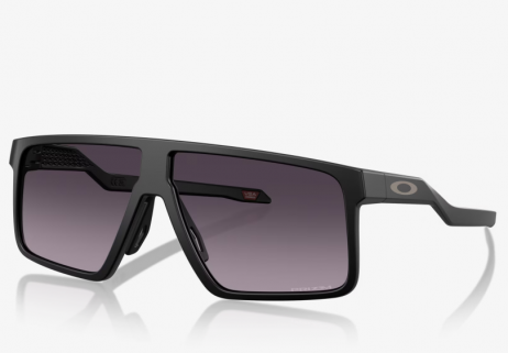 Oakley Helux Sunglasses Matte Black Frame Prizm Grey Gradient Lenses