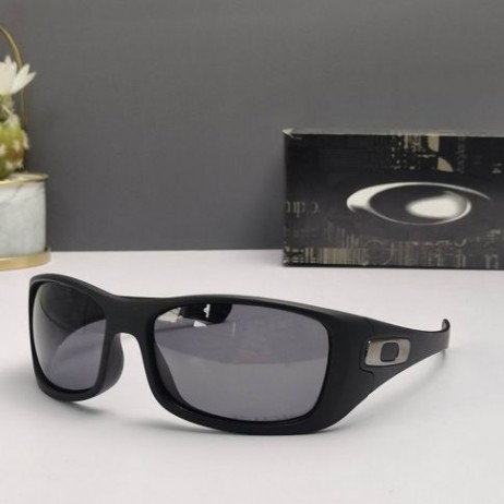 Oakley Hijinx Sunglasses Matte Black Frame Gray Polarized Lenses