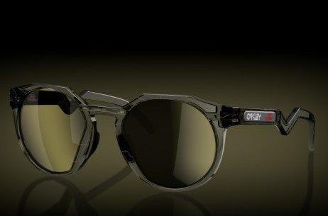 Oakley HSTN Sunglasses 100t Grey Smoke Frame Prizm Gaming™ 2.0 Lenses
