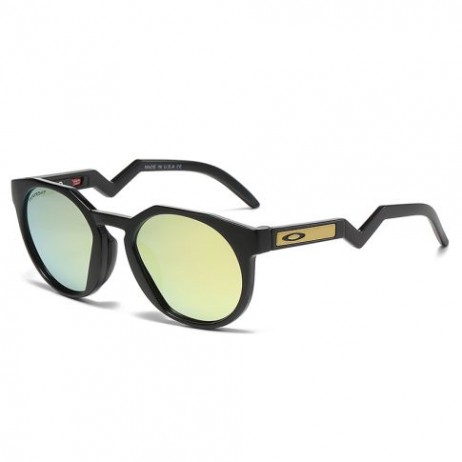 Oakley HSTN Sunglasses OO9464A Black Frame Prizm Gold Lenses