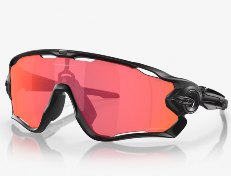 Oakley Jawbreaker Sunglasses Matte Black Frame Prizm Trail Torch Lenses