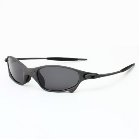 Oakley Juliet Sunglasses Black Frame Black Polarized Lenses